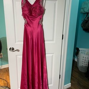 Pink prom dress